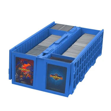 COLLECTIBLE CARD BIN - 1600 - BLUE