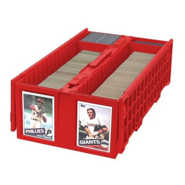 COLLECTIBLE CARD BIN - 1600 - RED