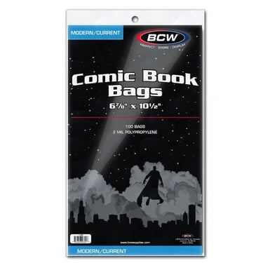 CURRENT/MODERN COMIC BAGS - 6 7/8 X 10 1/2