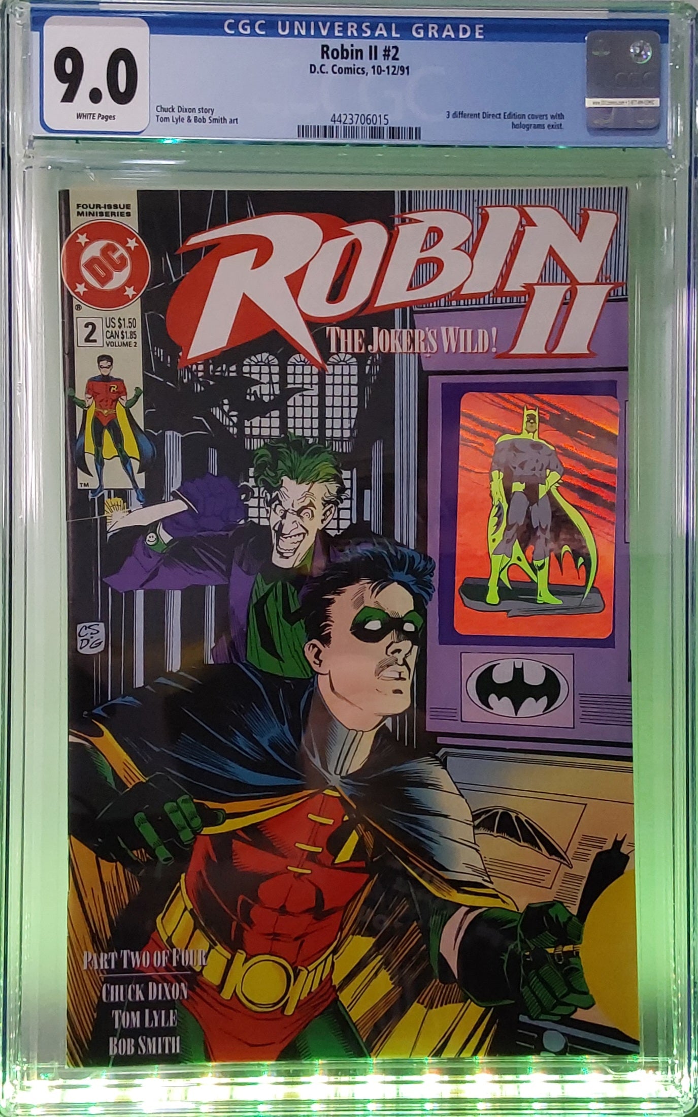 Robin II #2 12/91 CGC 9.0