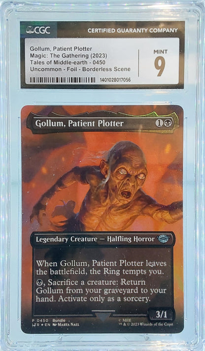 2023 Gollum, Patient Plotter + The One Ring CGC 9/10