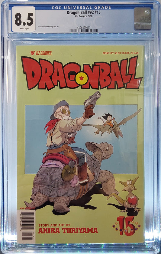 Dragon Ball #15 5/00 CGC 8.5