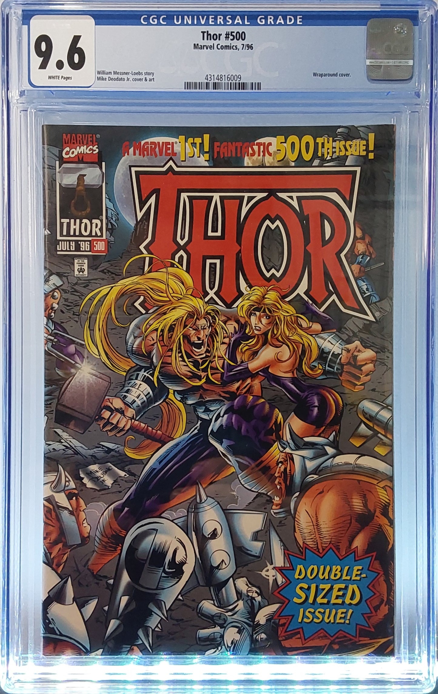 Thor #500 7/96 CGC 9.6