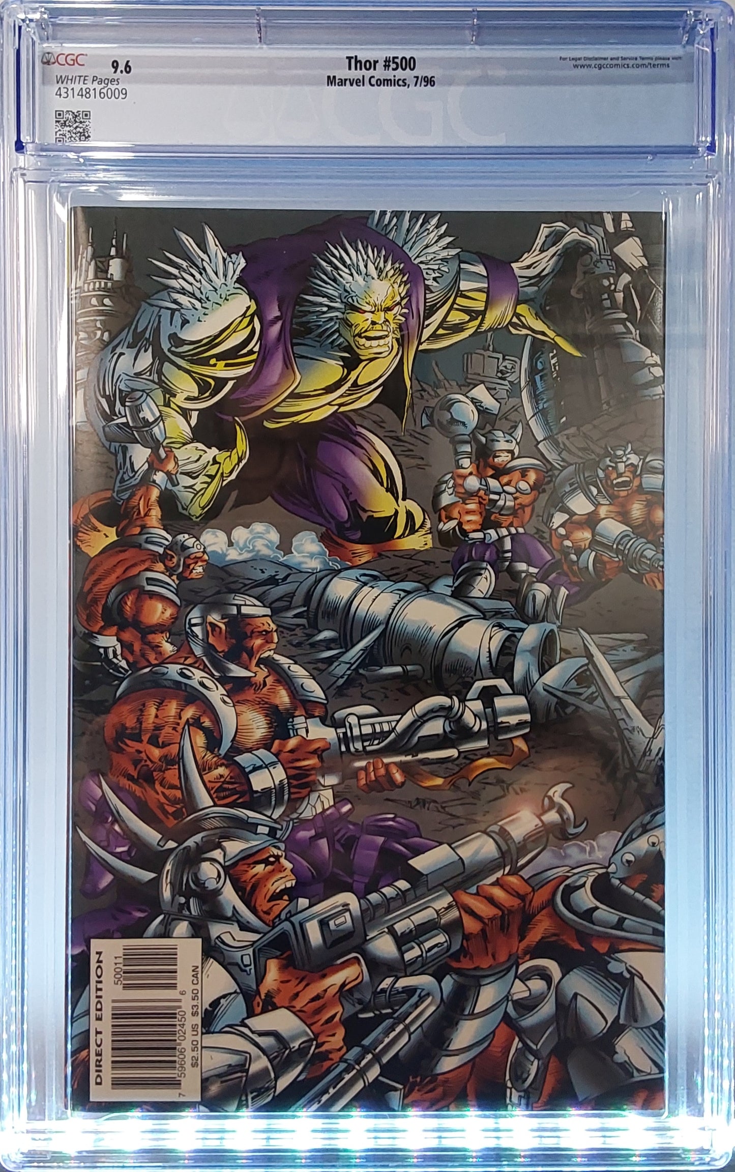 Thor #500 7/96 CGC 9.6