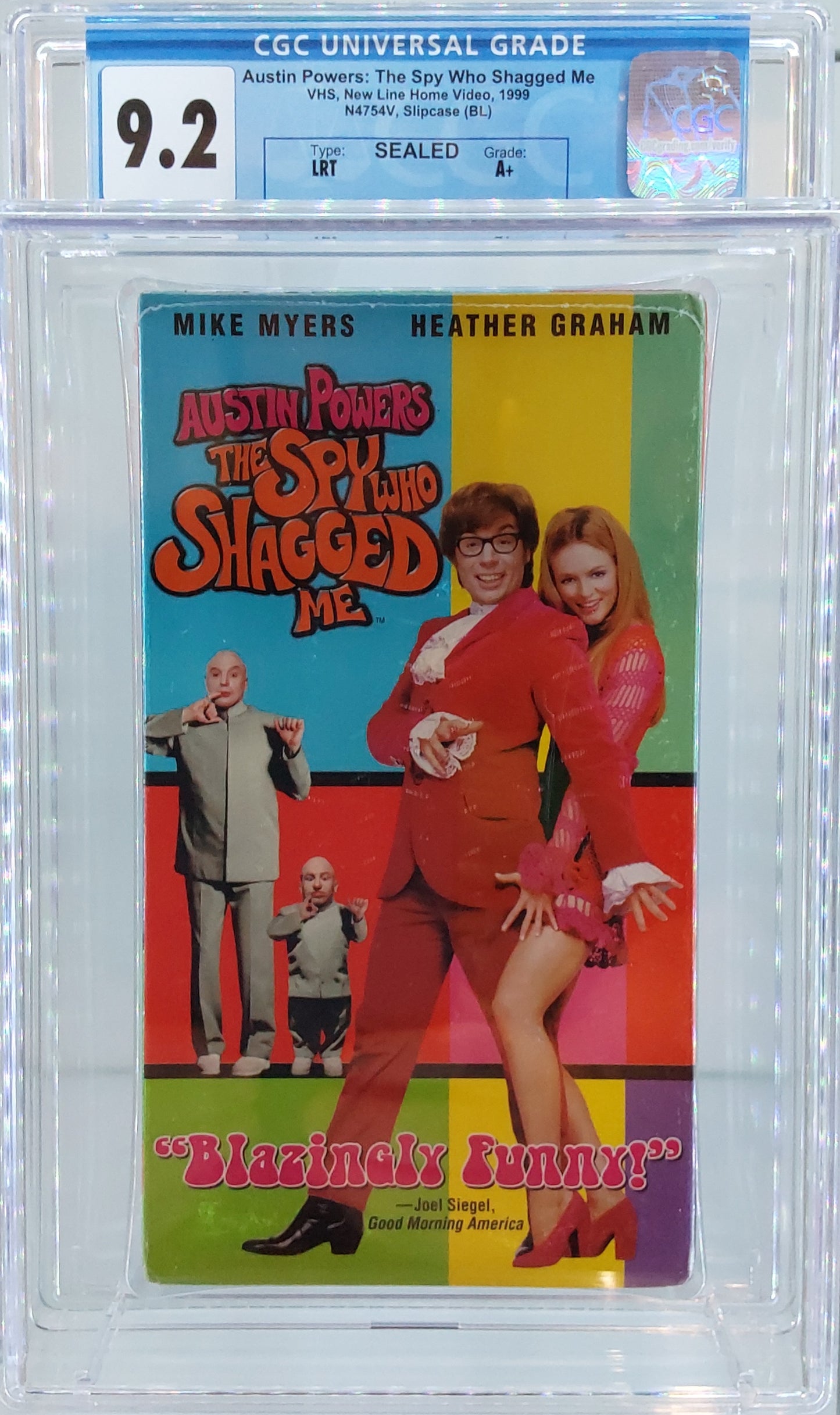 1999 Austin Powers: The Spy Who Shagged Me CGC 9.2