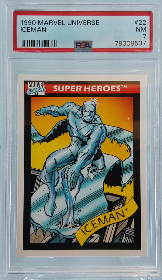 1990 Iceman PSA 7