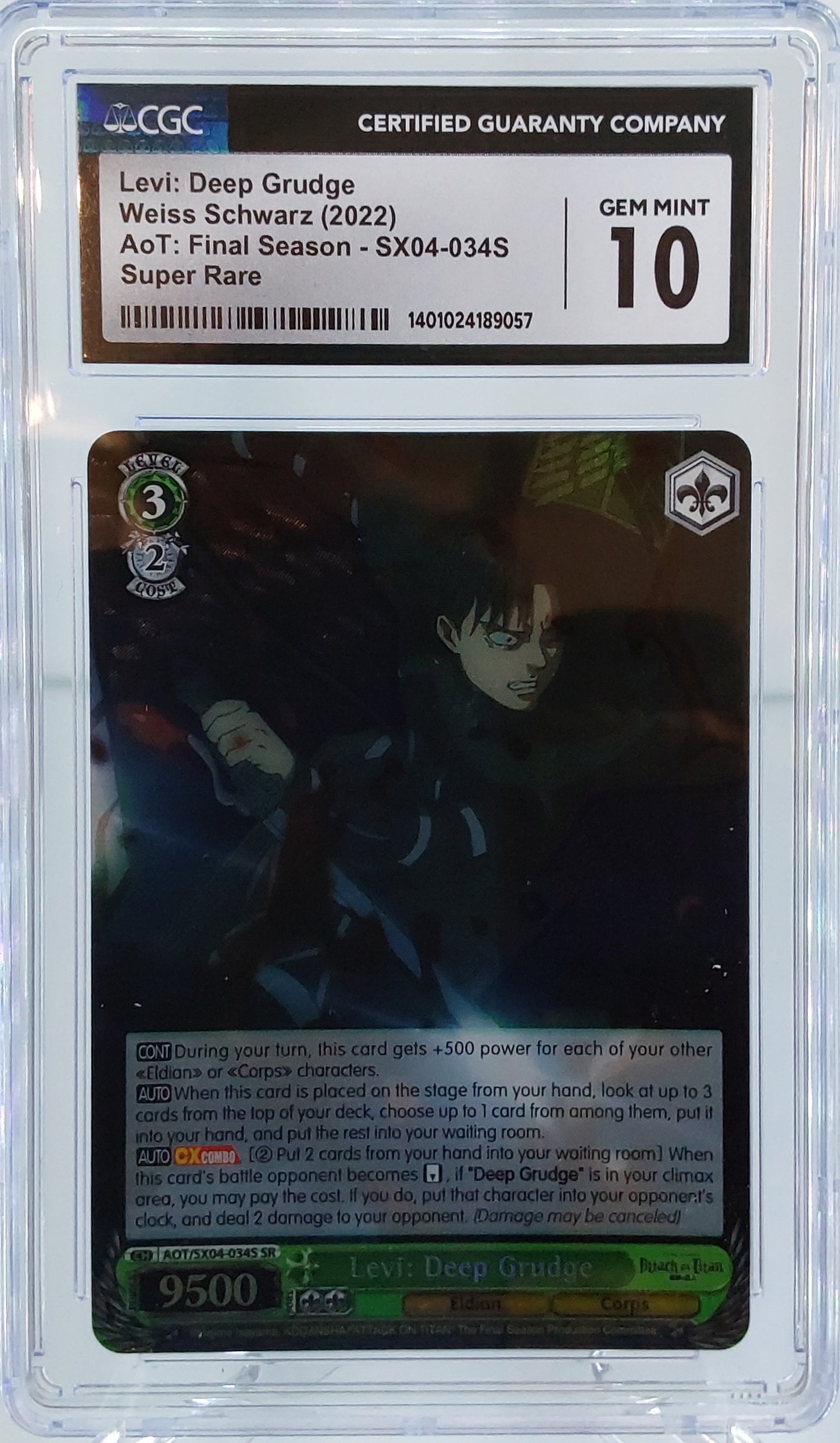 2022 Levi: Deep Grudge SR CGC 10