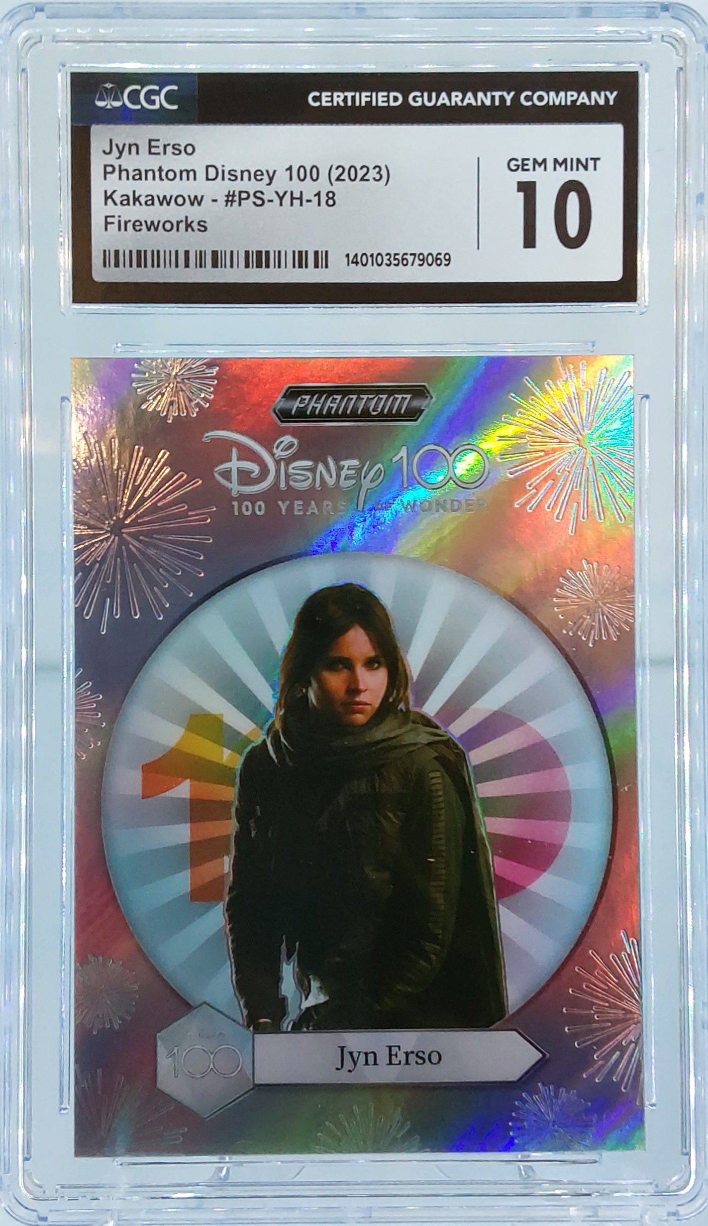 2023 Jyn Erso Fireworks 042/100 CGC 10