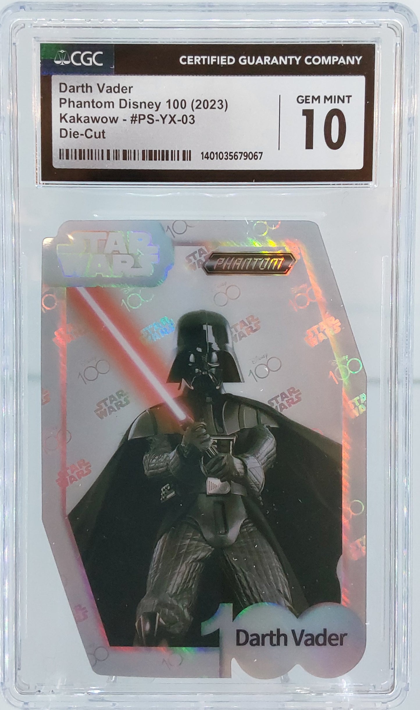 2023 Darth Vader Die-Cut CGC 10