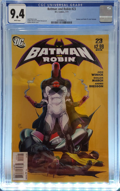 Batman and Robin #23 7/11 CGC 9.4