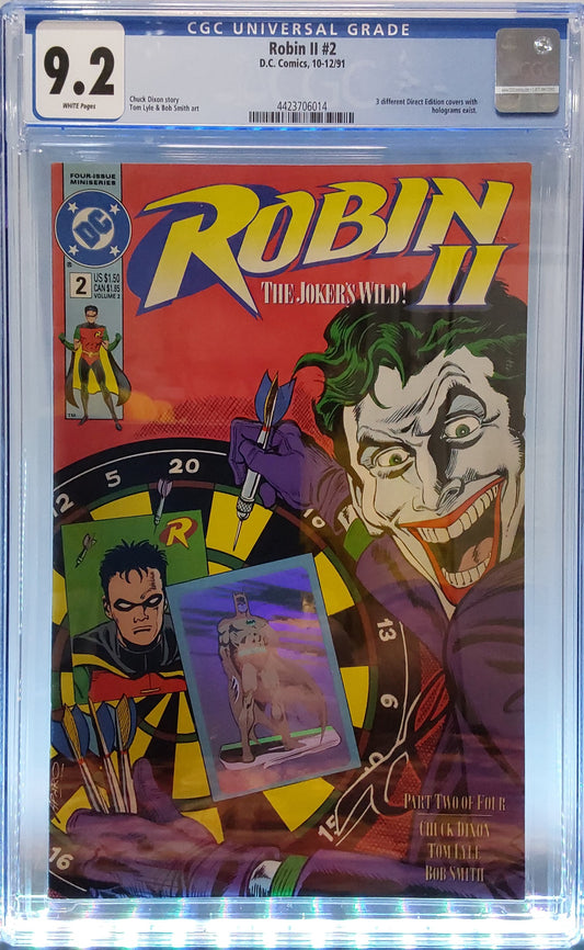 Robin II #2 12/91 CGC 9.2