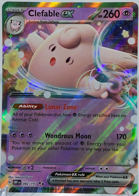 Clefable EX 082/197 - Obsidian Flames