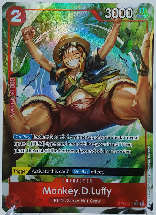 Monkey D. Luffy Alt Art OP06-013 Wings of the Captain