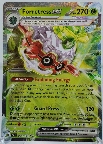 Forretress EX 005/193 - Paldea Evolved