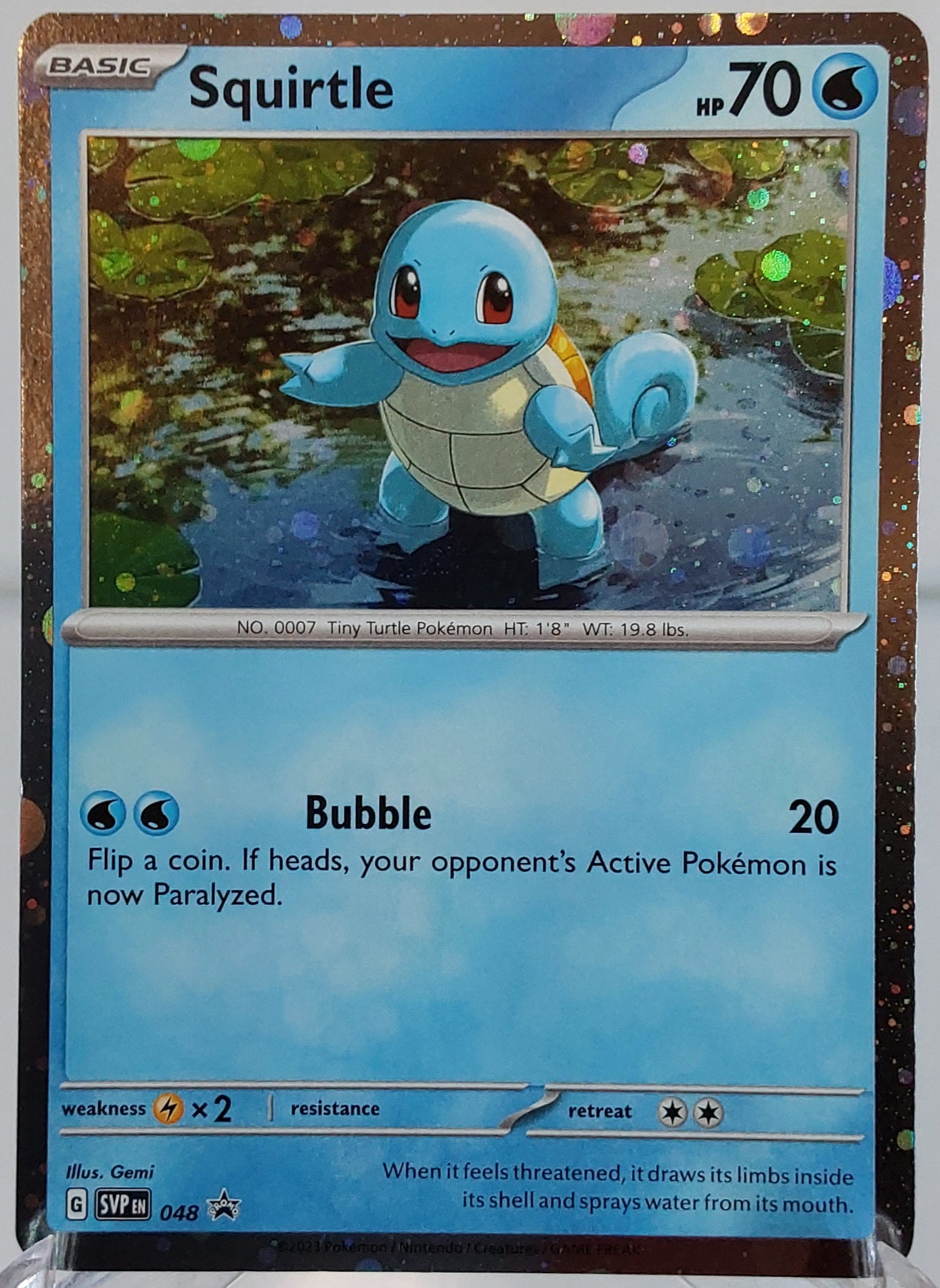 Squirtle 048 - Scarlet & Violet Promo