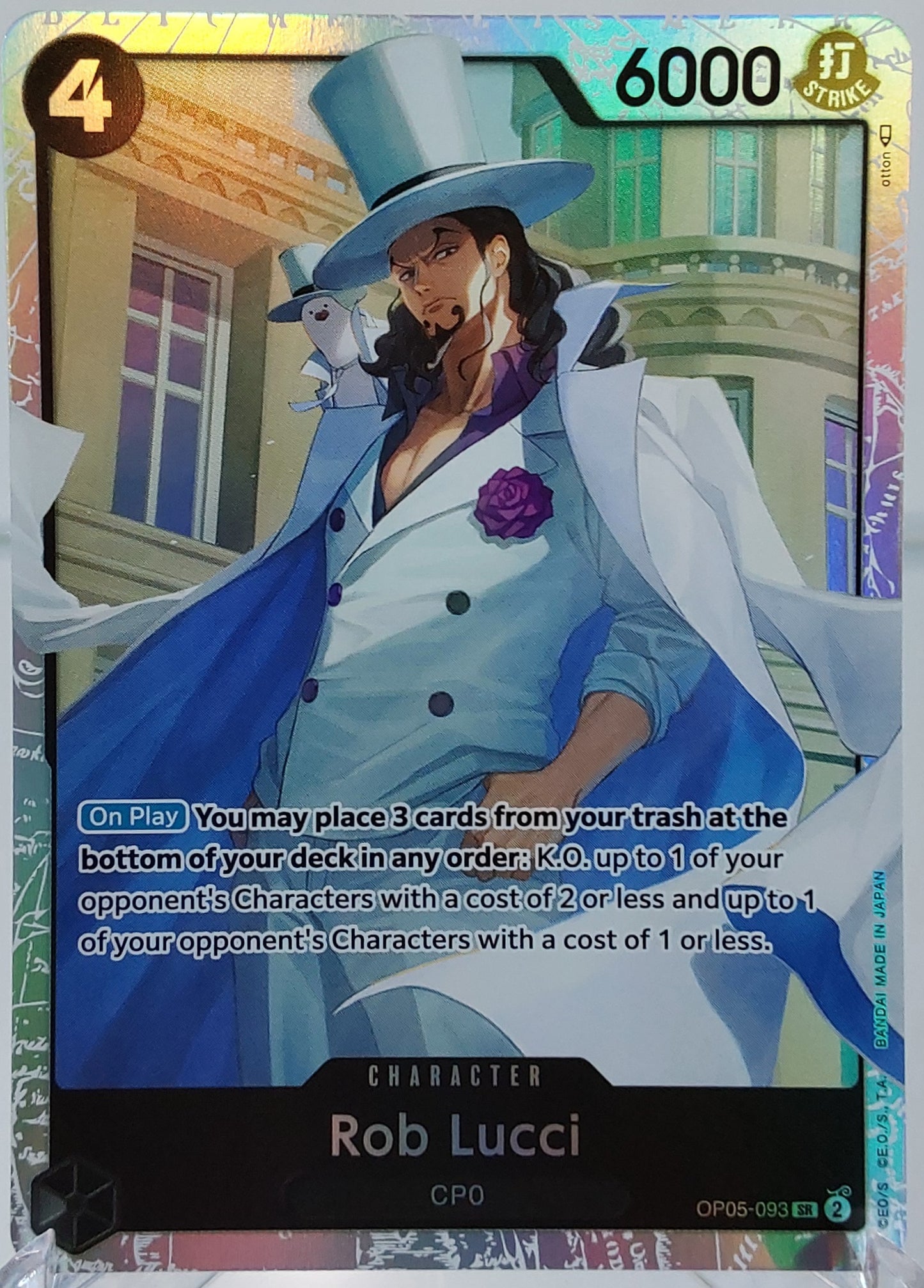 Rob Lucci SR OP05-093 Awakening of the New Era