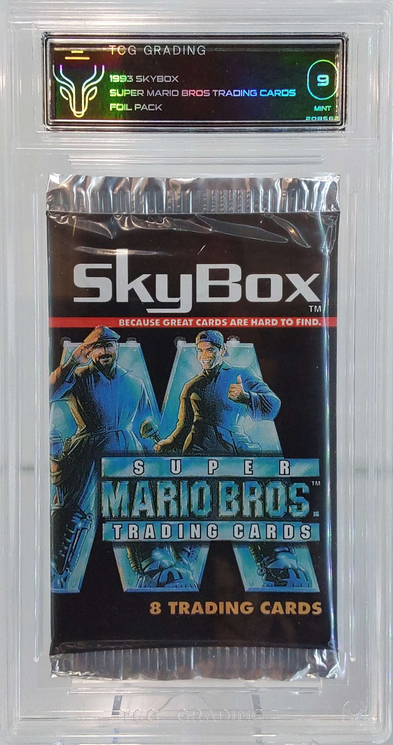 1993 Super Mario Bros. Trading Cards Booster Pack TCG 9