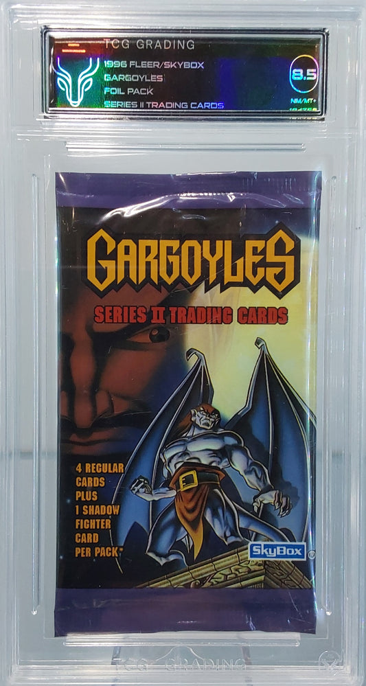 1996 Gargoyles Foil Booster Pack TCG 8.5