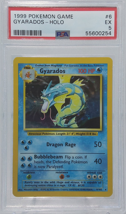 1999 Gyarados Holo PSA 5