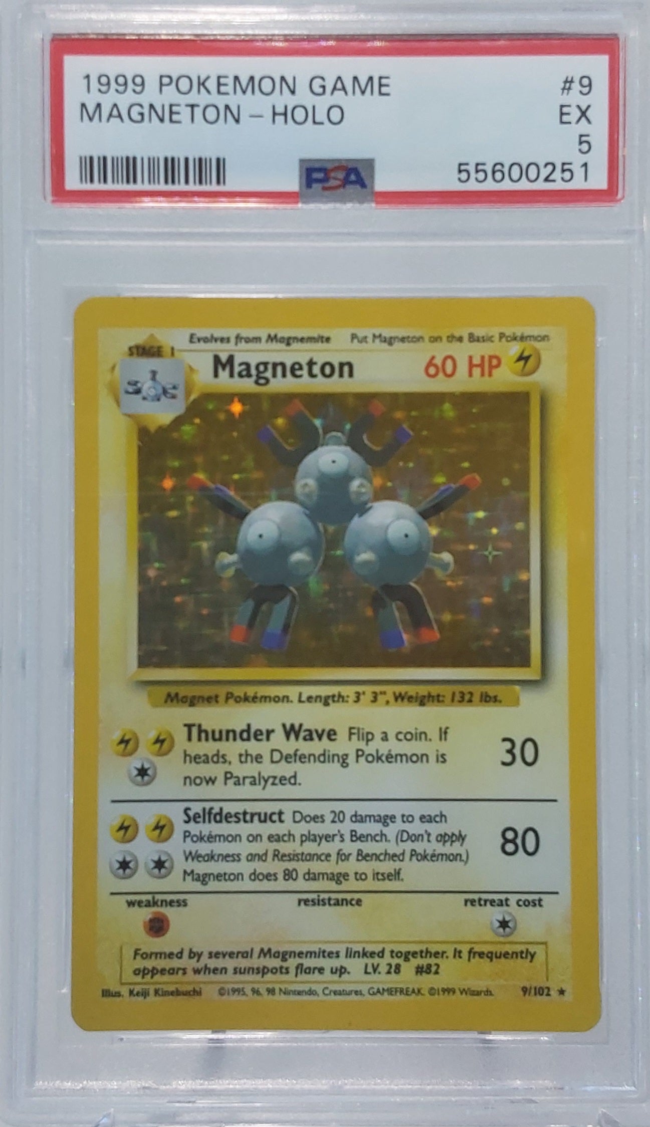 1999 Magneton Holo PSA 5